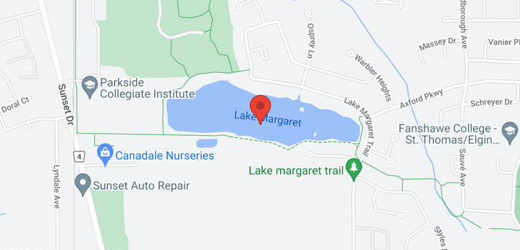 map of 45 LAKE MARGARET TRAIL #4